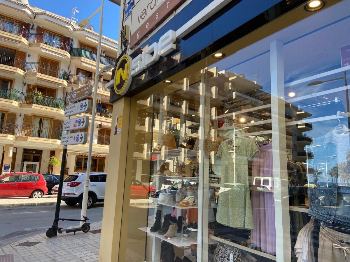 Javea Au Port Vue Mer Devant La Plage Grand Appartement Terrasse Clim Et Wifi Bagian luar foto