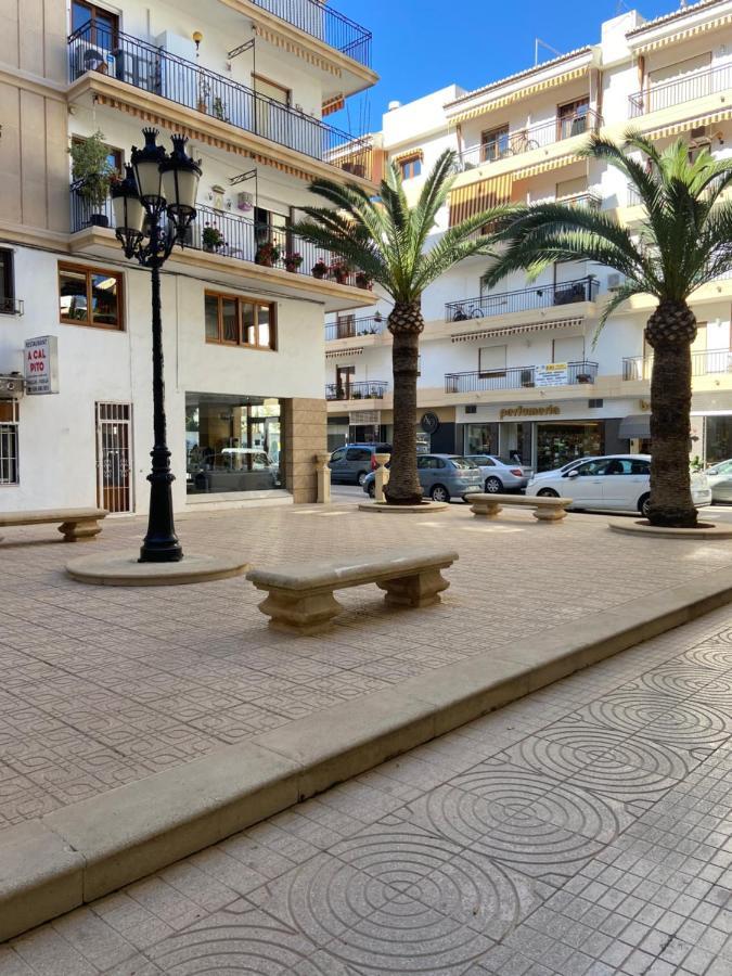 Javea Au Port Vue Mer Devant La Plage Grand Appartement Terrasse Clim Et Wifi Bagian luar foto