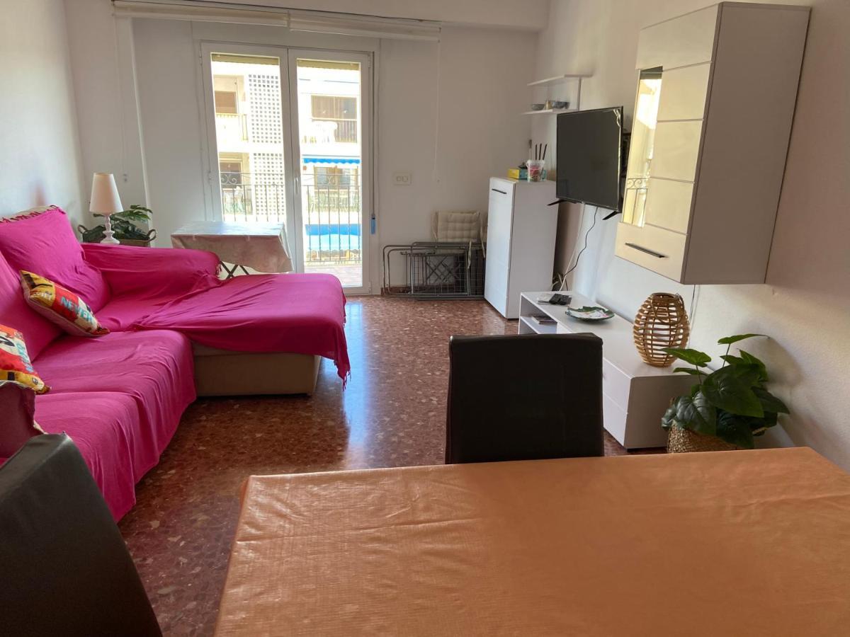 Javea Au Port Vue Mer Devant La Plage Grand Appartement Terrasse Clim Et Wifi Bagian luar foto