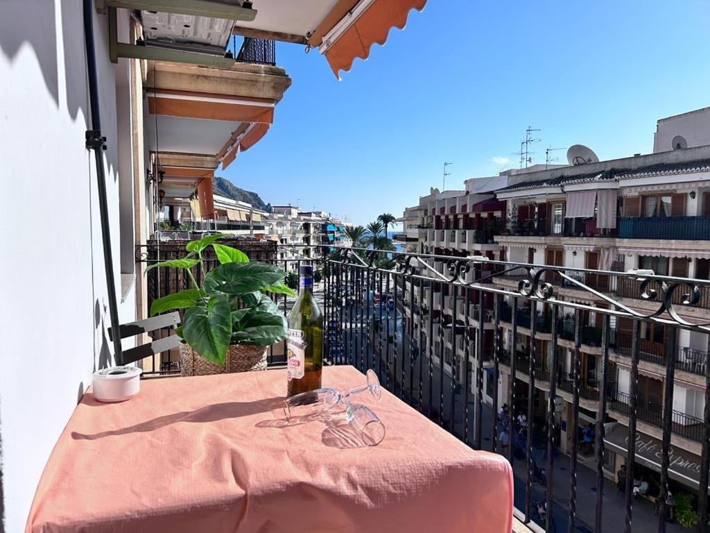 Javea Au Port Vue Mer Devant La Plage Grand Appartement Terrasse Clim Et Wifi Bagian luar foto